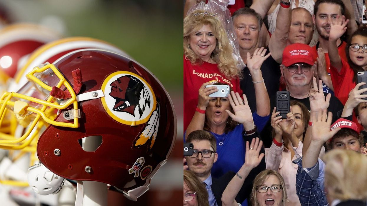 Trump supporters claim Washington Redskins name change is 'capitulating to fascism'
