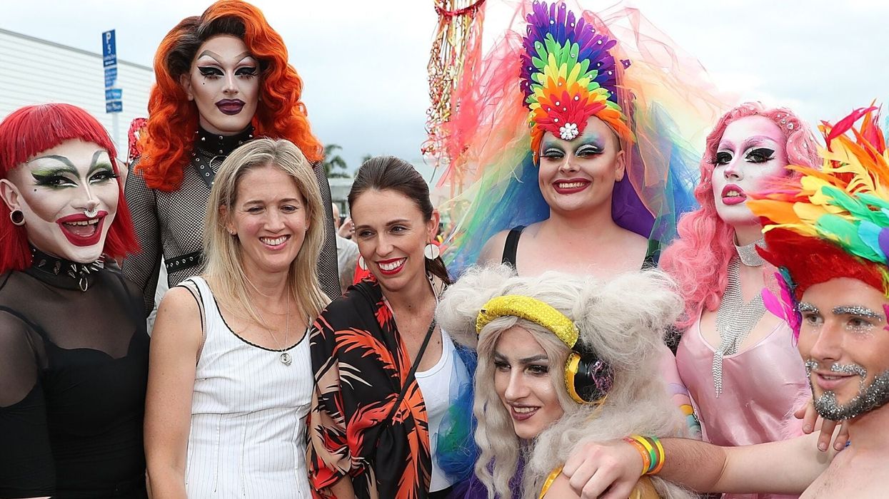 Jacinda Ardern makes passionate call for 'international solidarity' to the LGBTQ+ community
