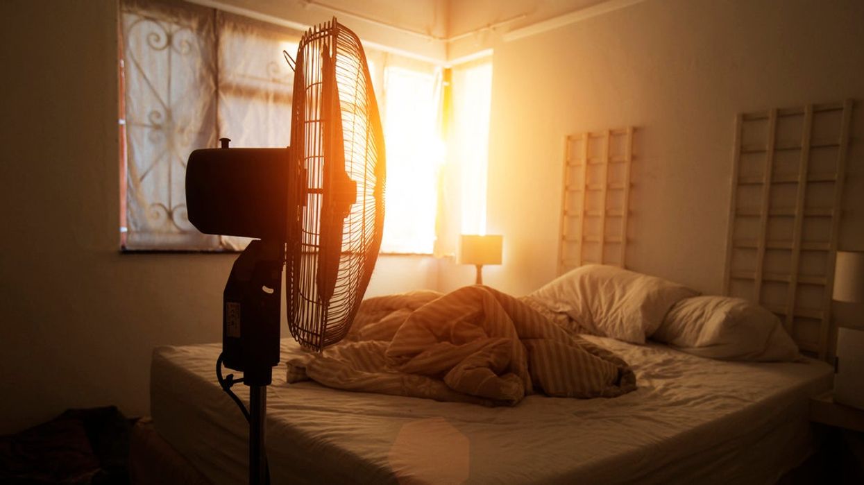 Why sleeping with a fan on in this hot weather is actually a terrible idea