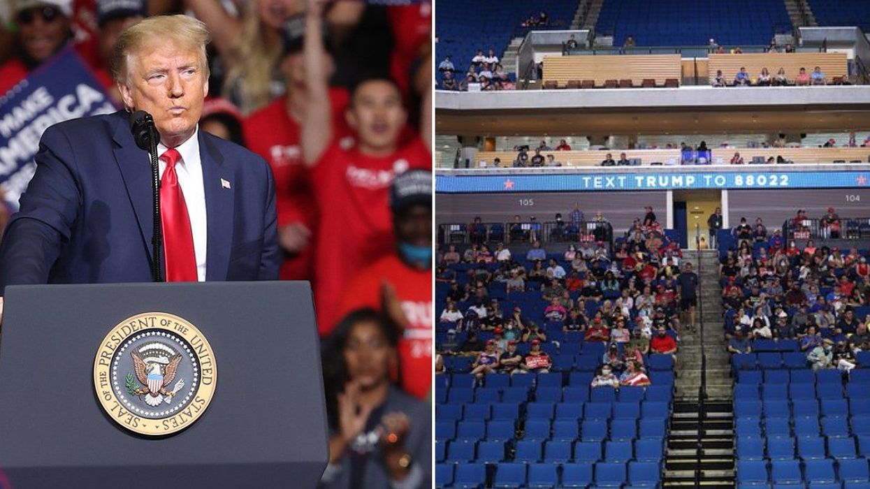 27 of the best reactions to Trump's humiliating half-empty campaign rally in Tulsa