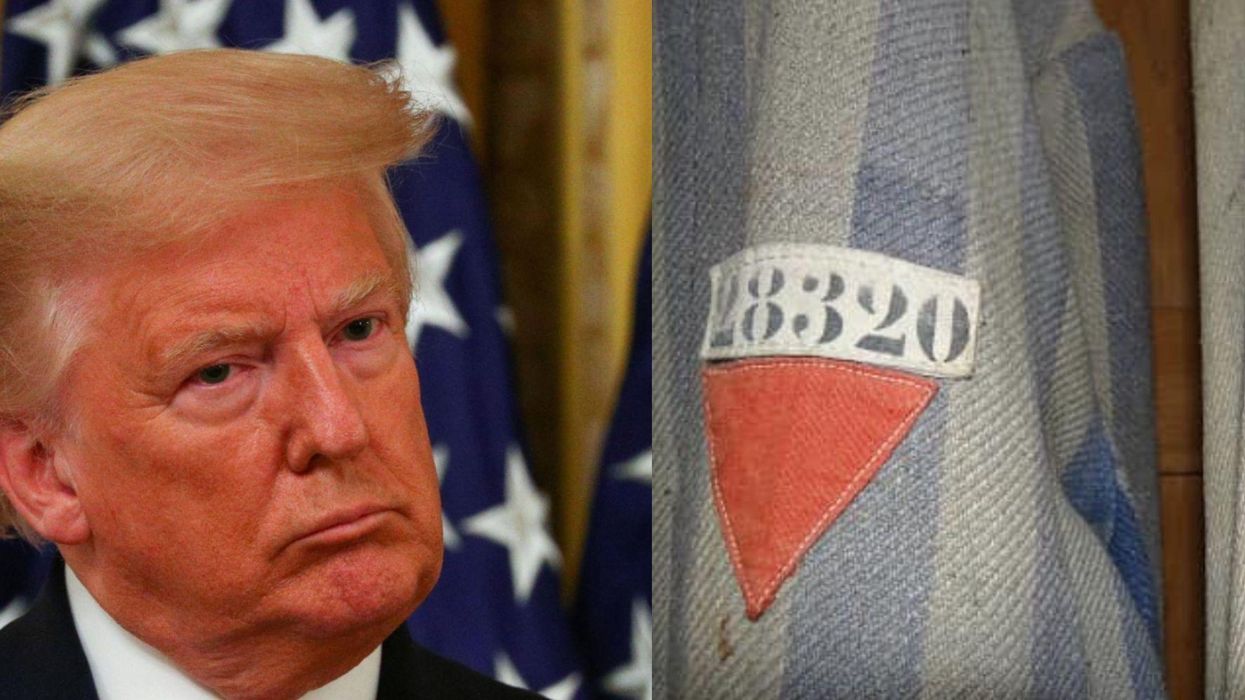 Trump's latest reelection campaign looks disturbingly like Nazi symbolism