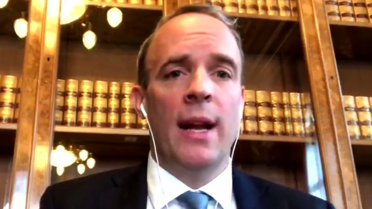 Dominic Raab just said, totally seriously, that 'taking the knee' against racism comes from Game of Thrones