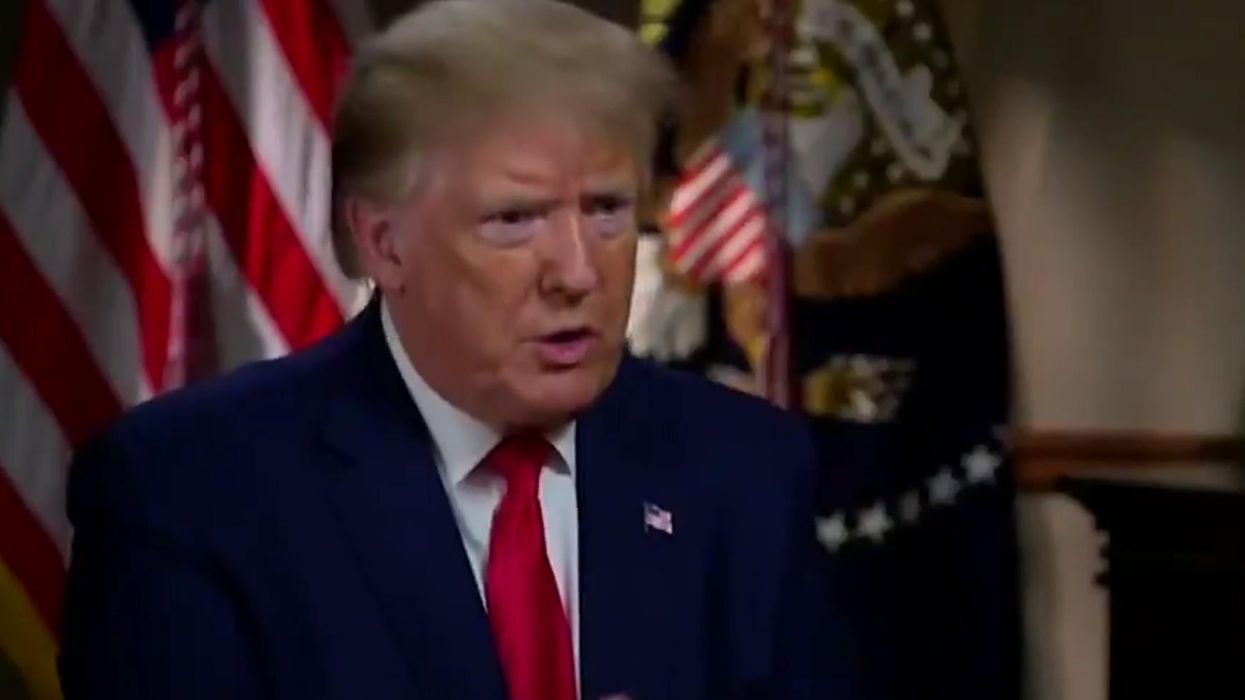 Trump says police chokeholds 'sound so innocent and so perfect' in bizarre TV interview