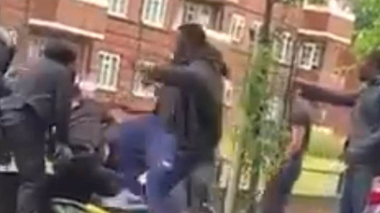 Sadiq Khan and Priti Patel condemn 'sickening' footage of police being violently attacked in east London