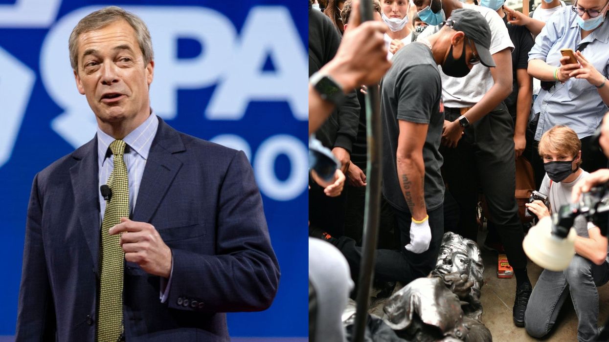 Nigel Farage criticised for comparing Black Lives Matter protestors to the Taliban