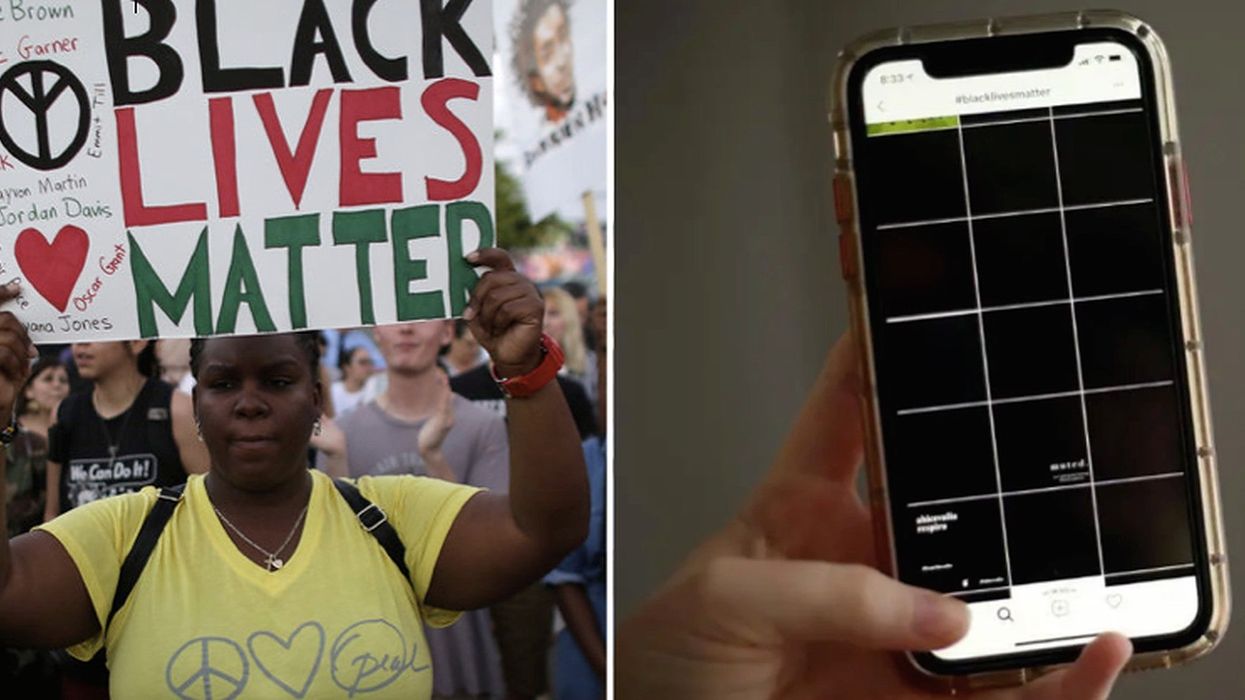On Instagram, Black Squares Overtook Activist Hashtags