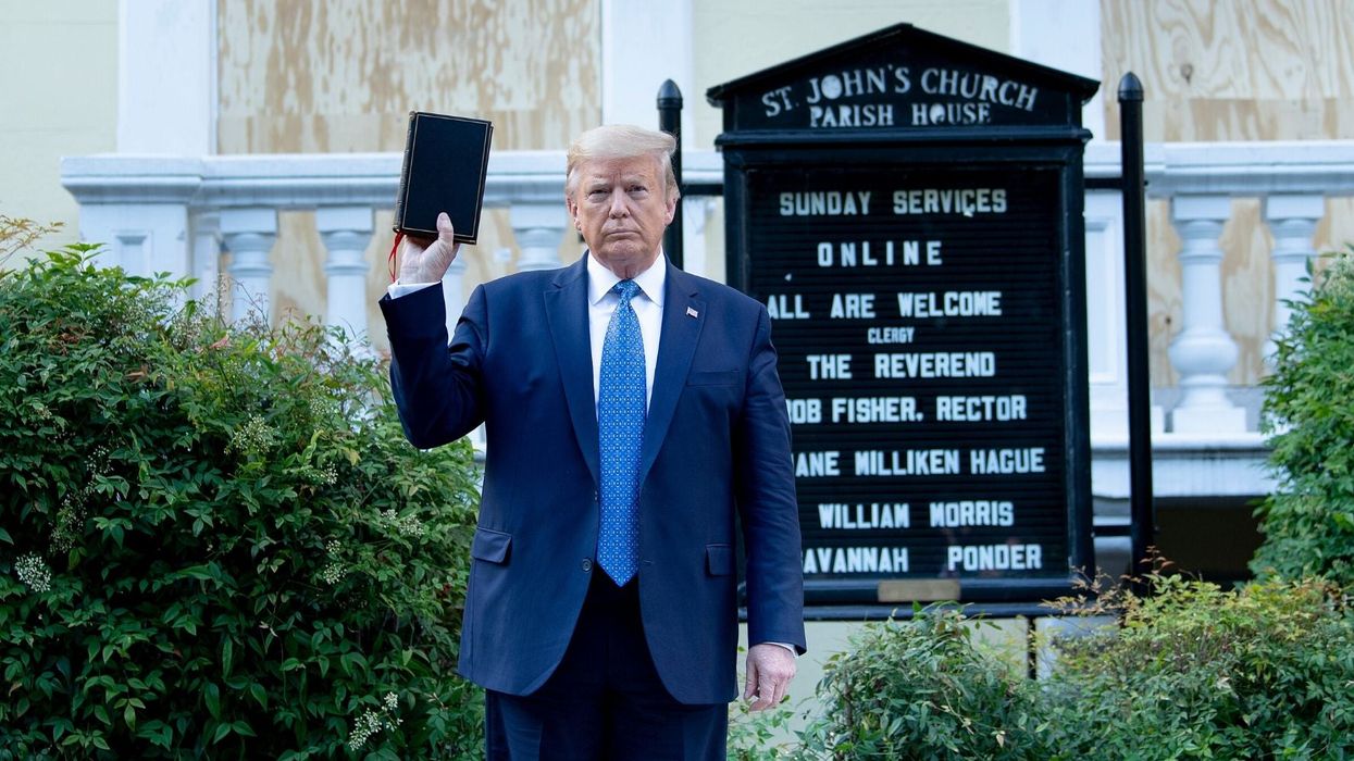 After Trump's bizarre Bible photo shoot, this resurfaced video proves he knows nothing about his 'favourite book'
