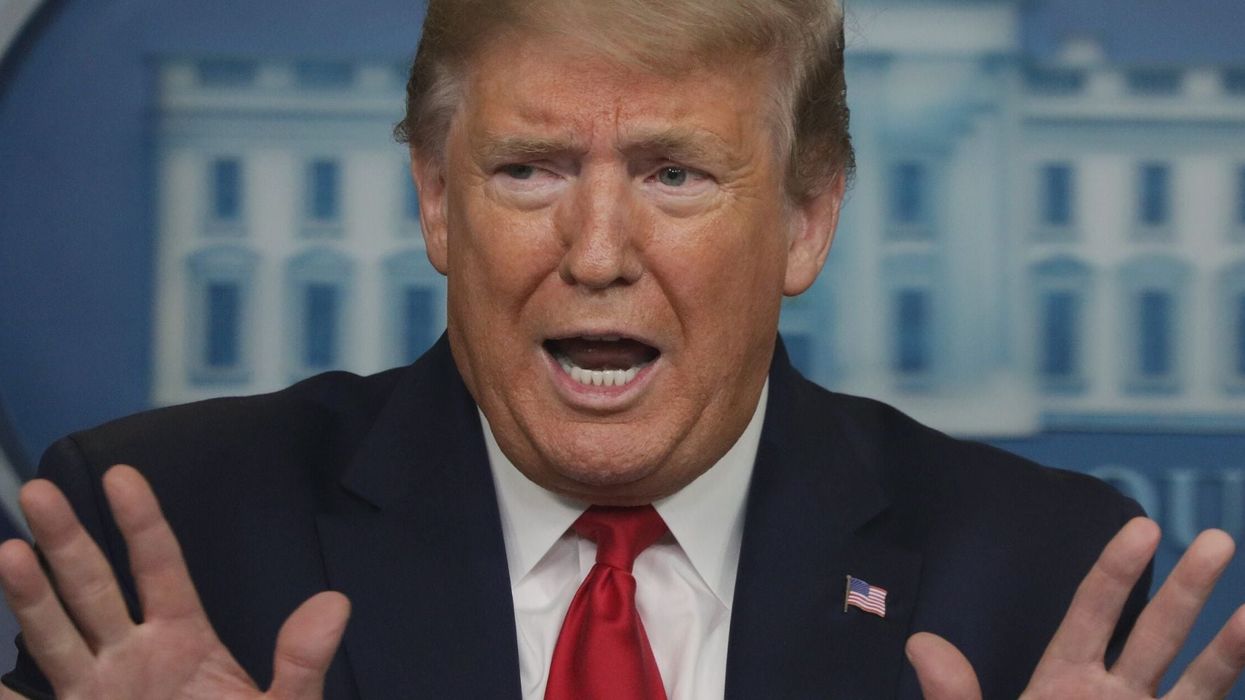 Trump furiously insists he wasn't slow to act on coronavirus despite saying it'd 'just go away' in March