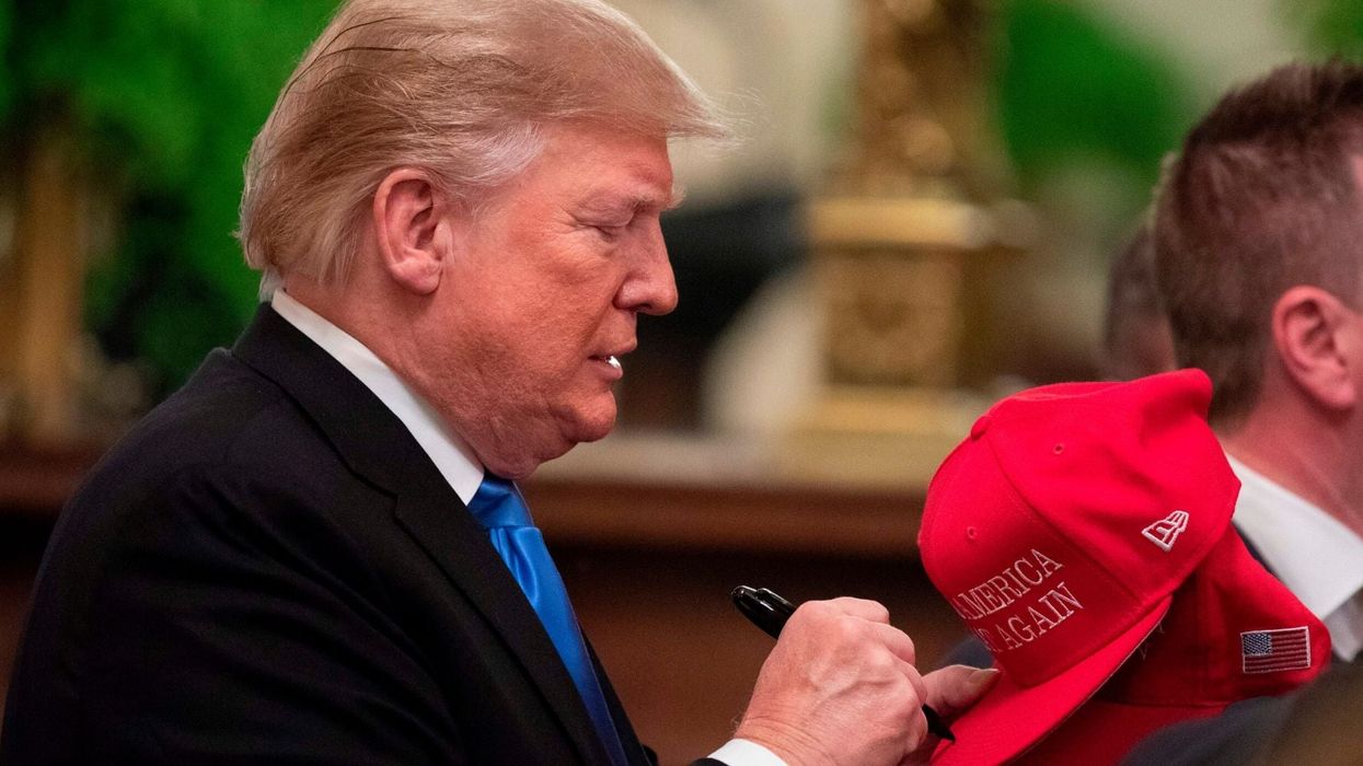 Trump and Republicans slammed for 'disgusting' attempt to profit from Memorial Day merchandise
