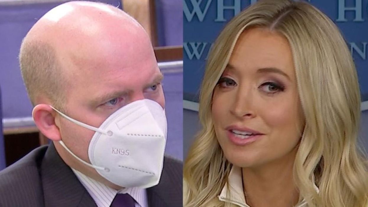 Trump’s press secretary Kayleigh McEnany gets shut down by reporter after claiming journalists want churches to stay shut