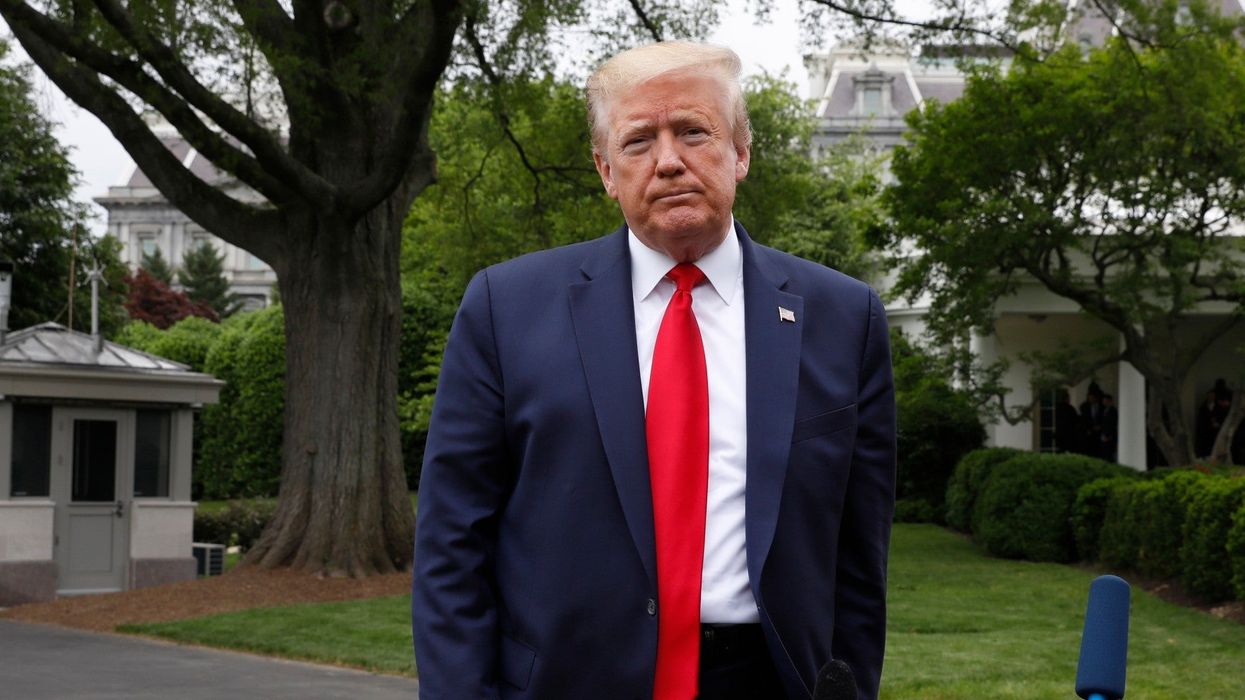 Trump reveals he tested 'positively toward the negative' in bizarre joke about coronavirus