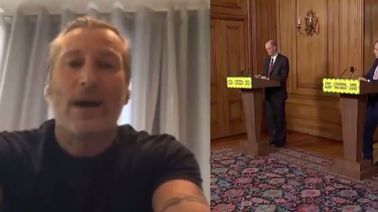 People left baffled as Robbie Savage makes an appearance during government's coronavirus briefing