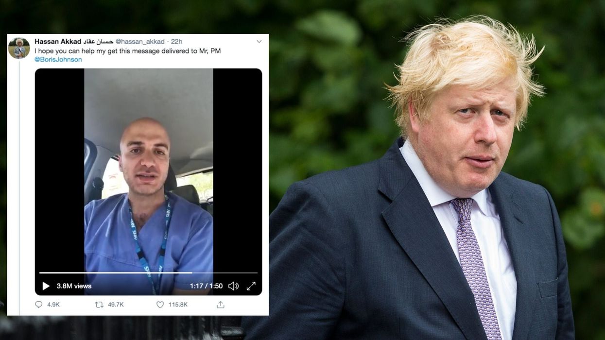 Heartbreaking video by NHS hospital cleaner convinces Boris Johnson to make his biggest U-turn yet