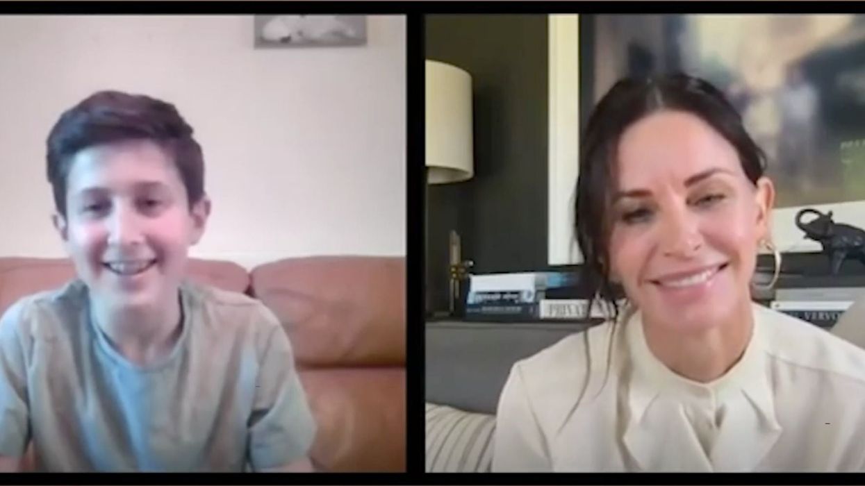 How a 13-year-old Friends superfan ended up getting a surprise visit from Courteney Cox