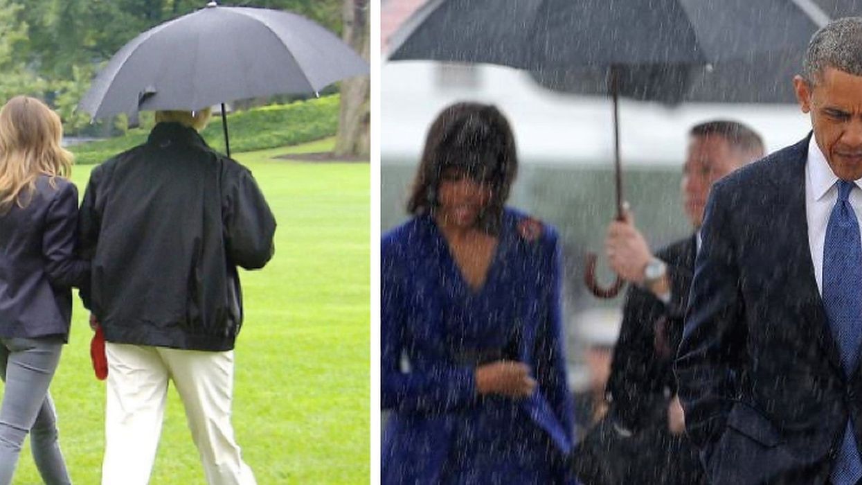 12 moments that prove Trump and Obama couldn’t be more different