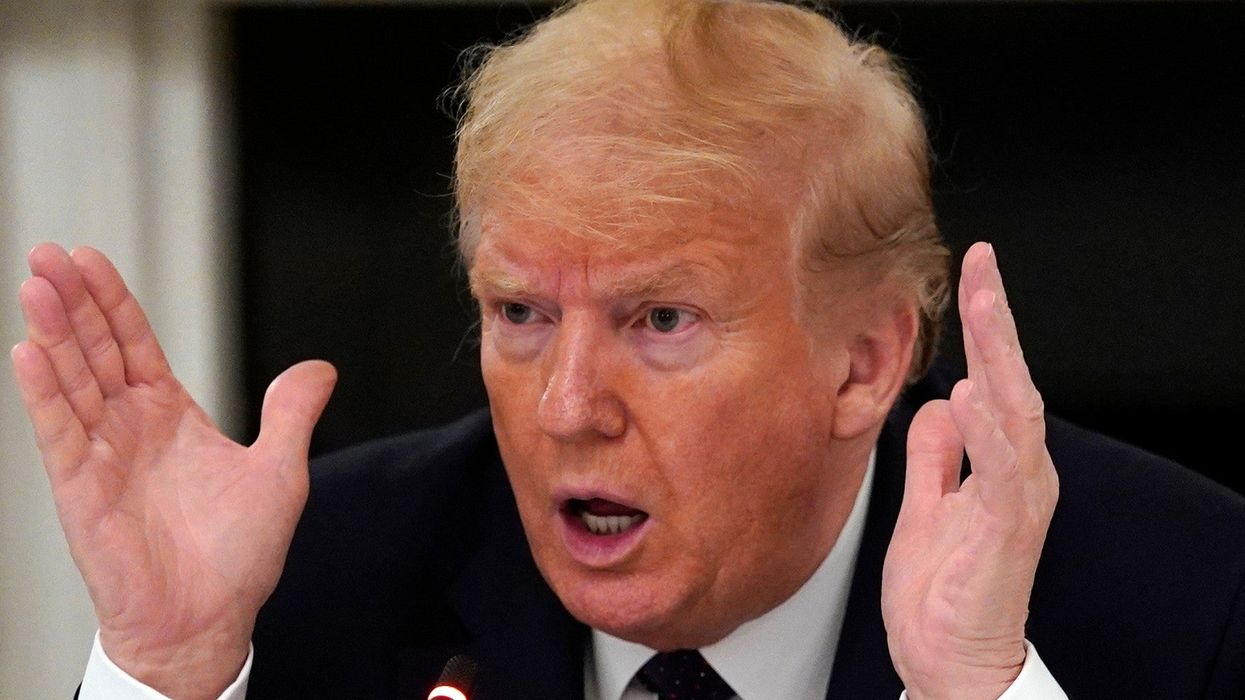 Trump reportedly has financial interests in the companies producing hydroxychloroquine