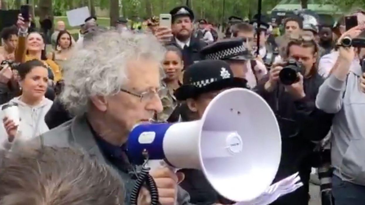 Corbyn's brother arrested at anti-lockdown protest after claiming pandemic is 'pack of lies to brainwash you'