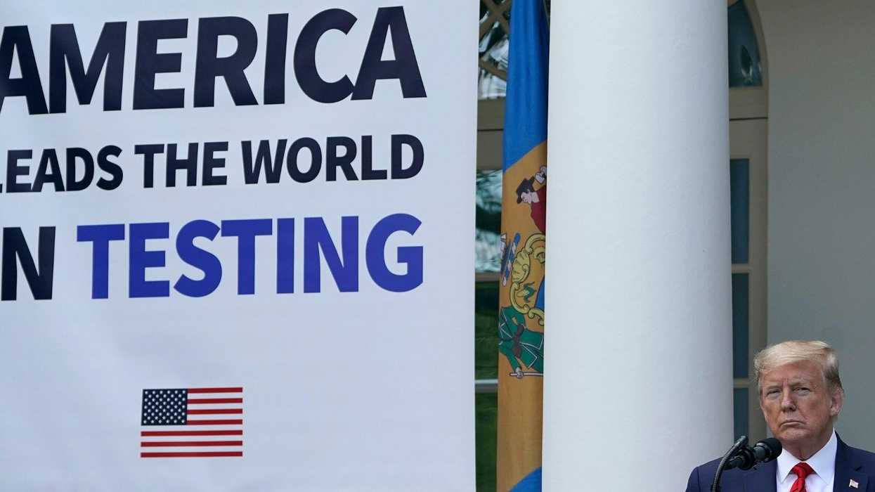 Trump now says coronavirus testing is 'overrated', after weeks of telling us he's 'leading the world' in testing