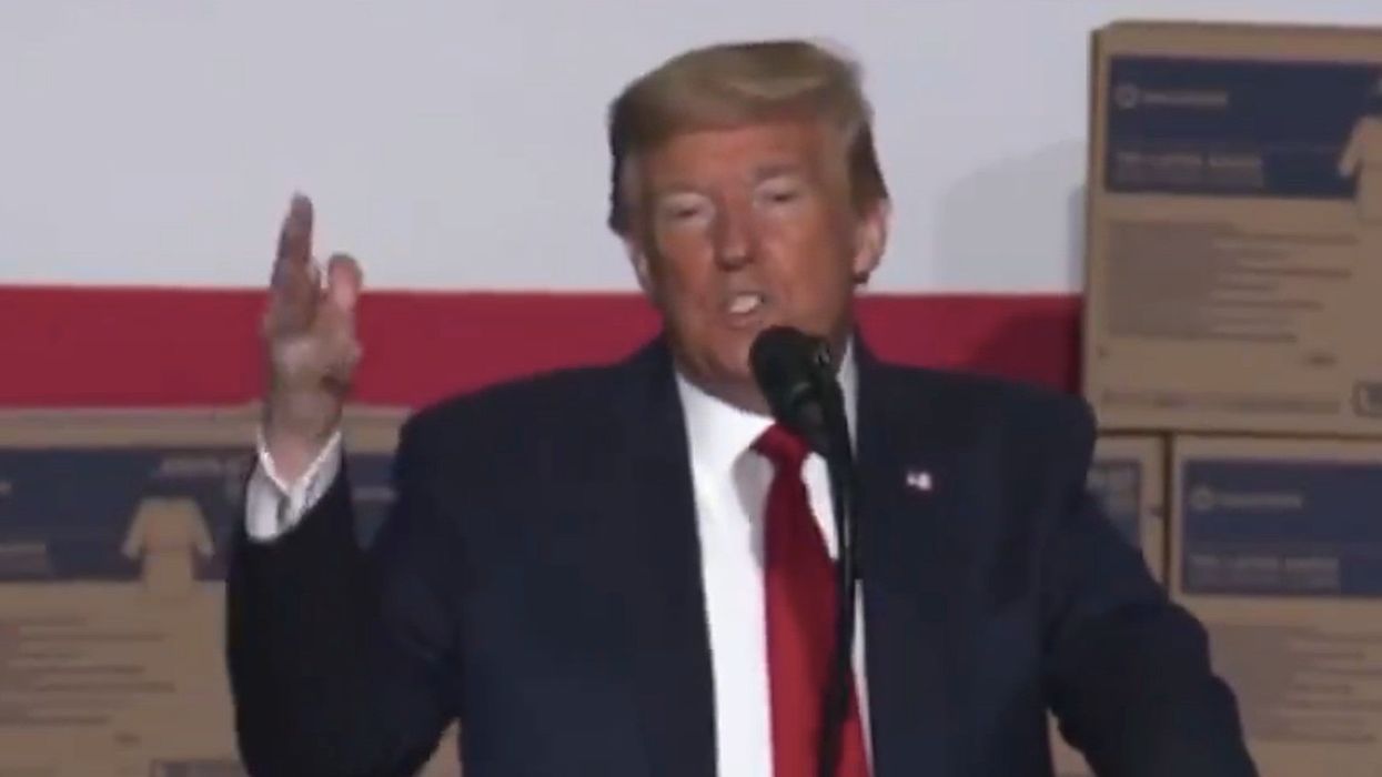 Trump claims: ‘I’ve never lost anybody to the flu’ – but his own grandfather died of the flu