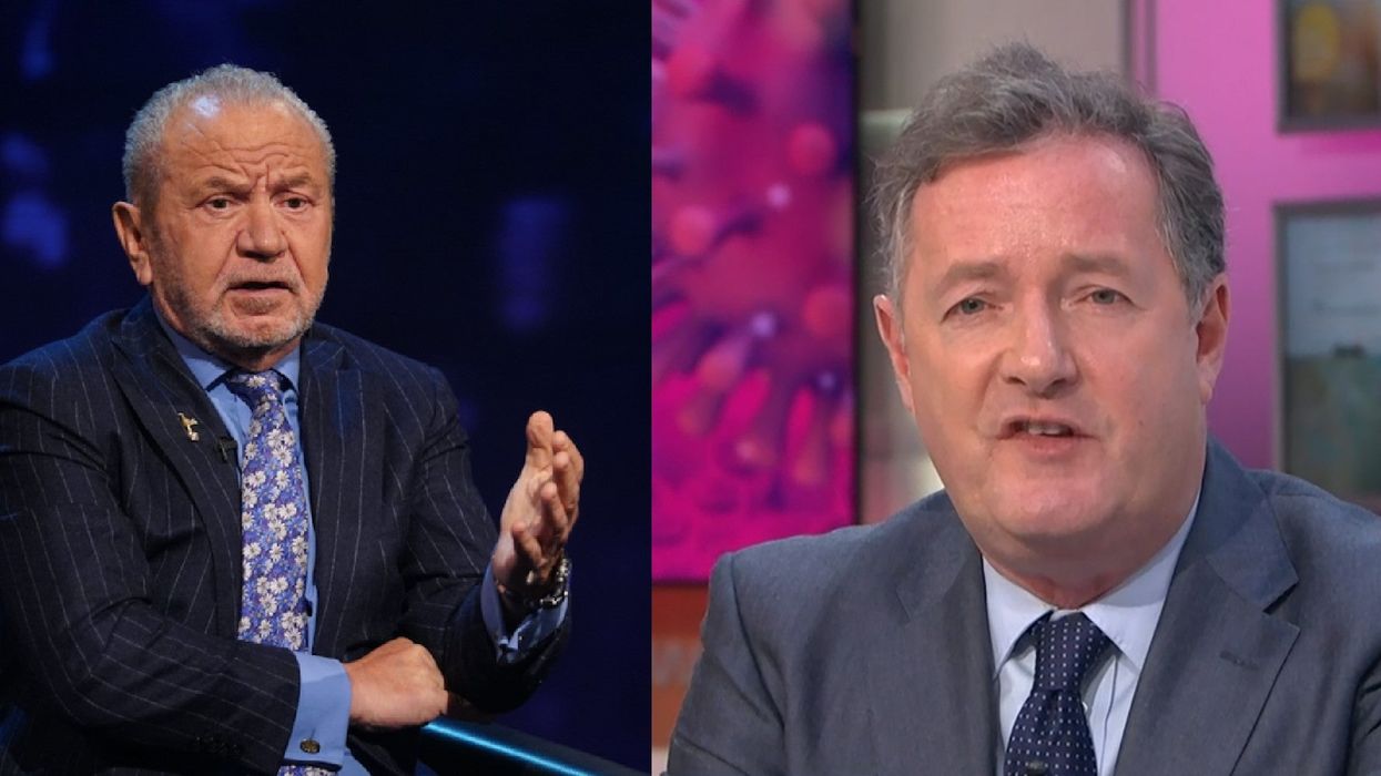 Alan Sugar accuses Piers Morgan of 'bullying' government ministers for questioning new lockdown guidelines
