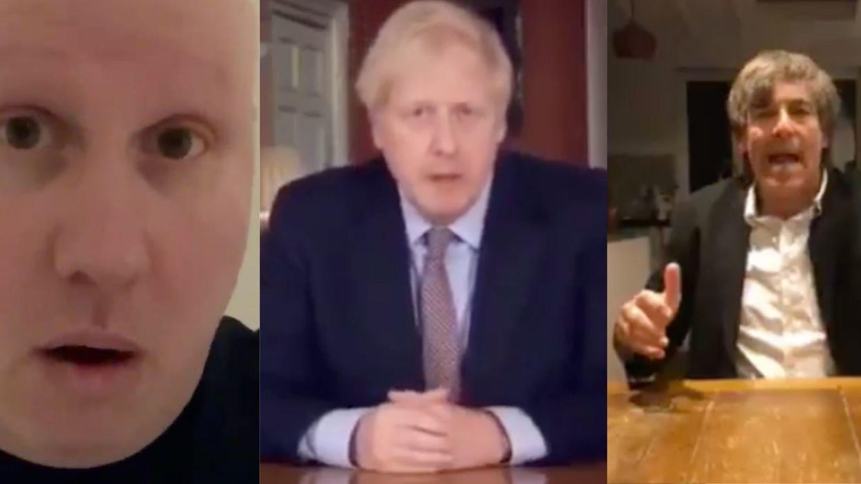 People are posting brutal impressions of Boris Johnson waffling his way through the pandemic