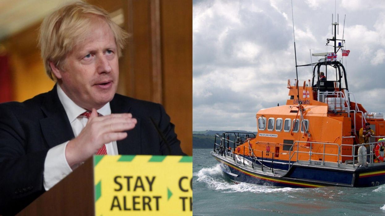 Boris Johnson’s new lockdown rules are so strange they’ve annoyed the Royal Lifeboat Institution