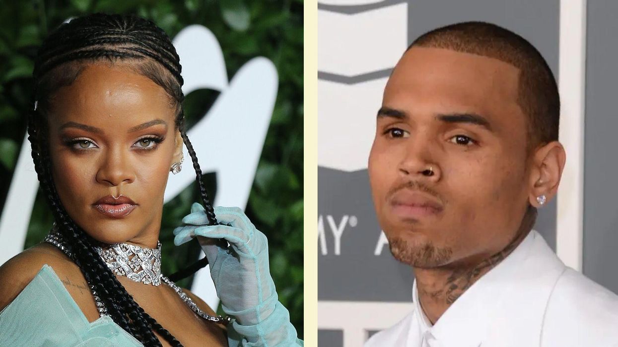 Chris Brown's new song is called 'She Bumped Her Head' and Rihanna's fans are furious
