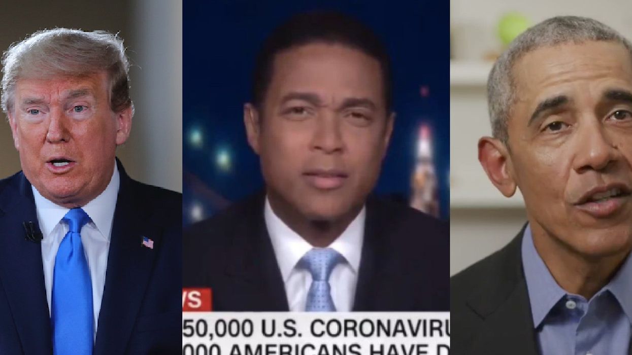 CNN anchor directly addresses Trump and asks why he is so obsessed with Obama