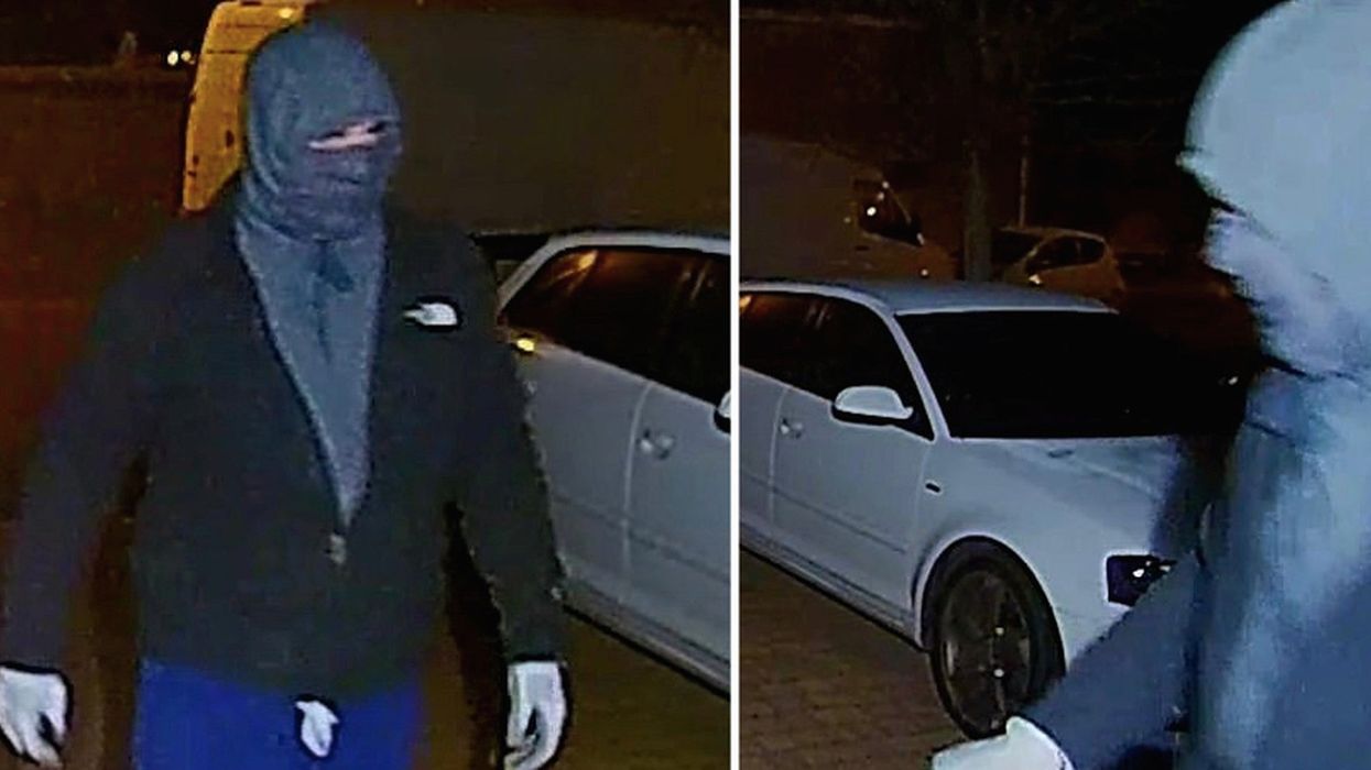 Shocking footage catches thief stealing a food package from 83-year-old man's doorstep
