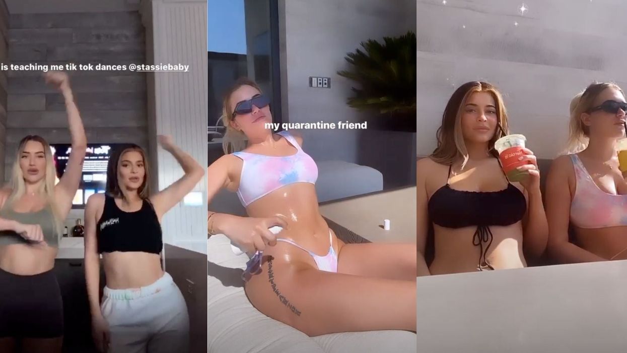 Kylie Jenner broke social distancing rules by hanging out with her friend and people are furious