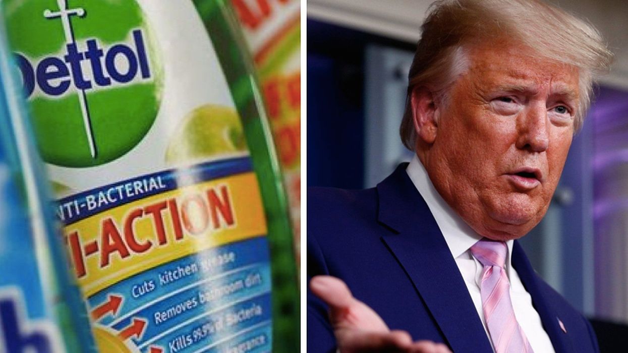 Bleach manufacturers tell people not to use their products to treat coronavirus after Trump's comment