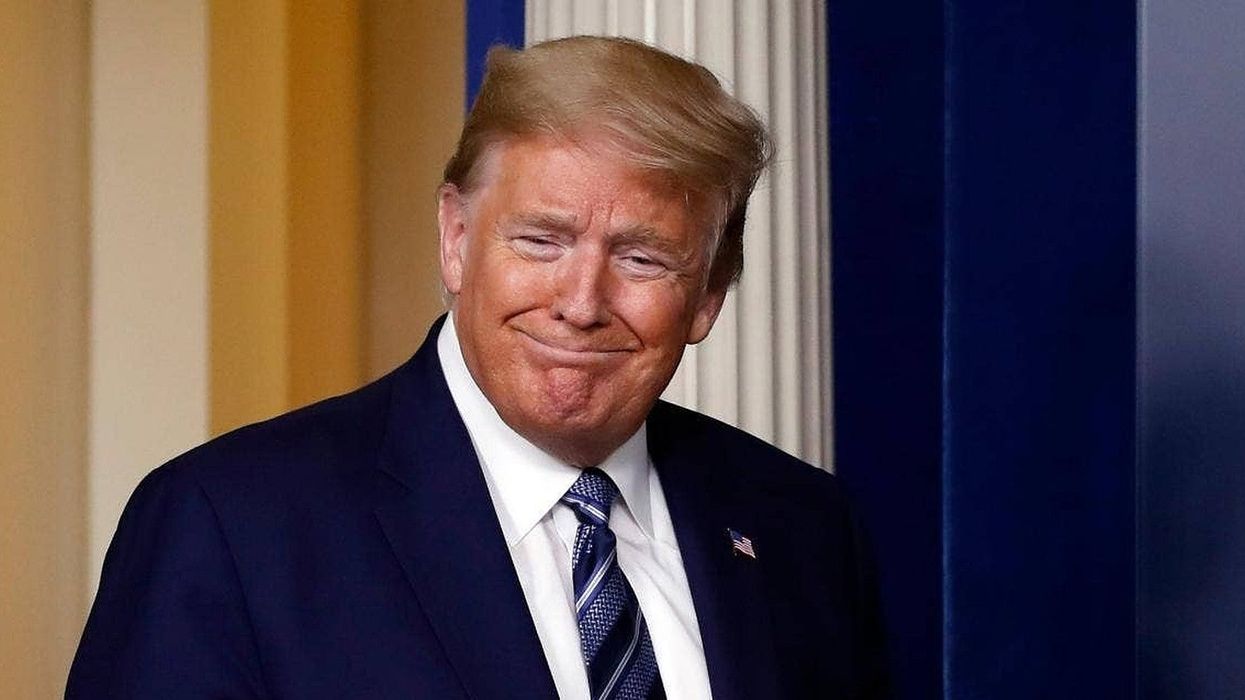 Trump blames his kids when asked why his luxury resorts are putting staff on unpaid leave