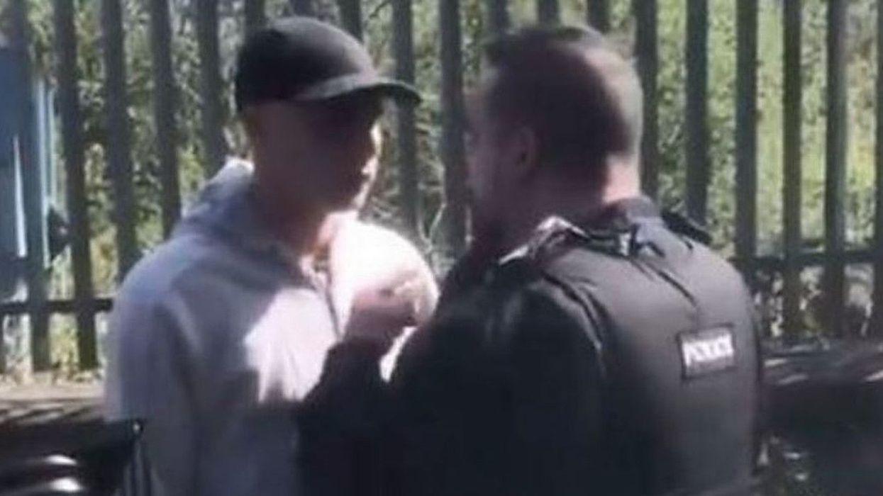 Police force apologises after footage of officer threatening to ‘make something up’ to have a young man arrested causes outrage