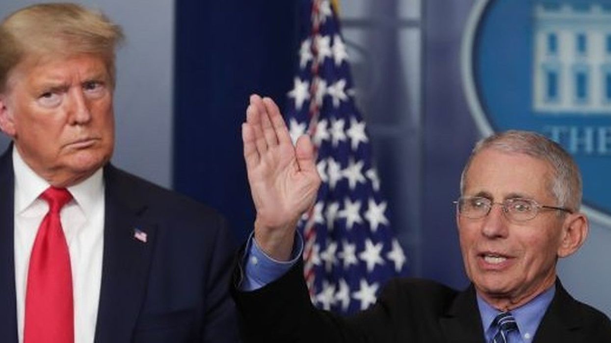 Trump retweets post calling for his coronavirus expert Dr Anthony Fauci to be fired