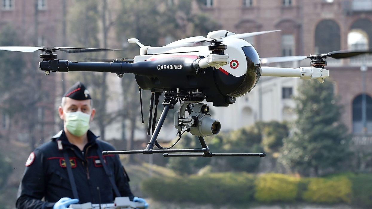 Coronavirus: Governments slammed for 'ridiculous' use of drones in an attempt to disinfect public spaces