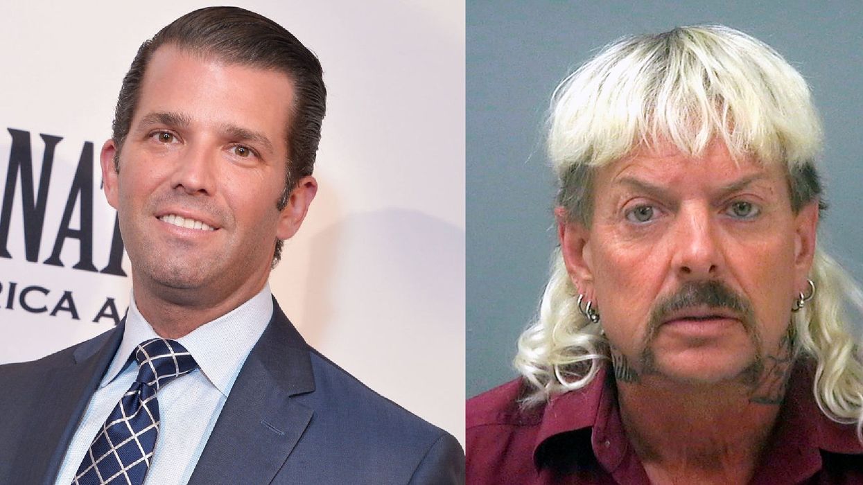 Trump Jr says he would be in favour of releasing Joe Exotic from prison 'just for the meme'
