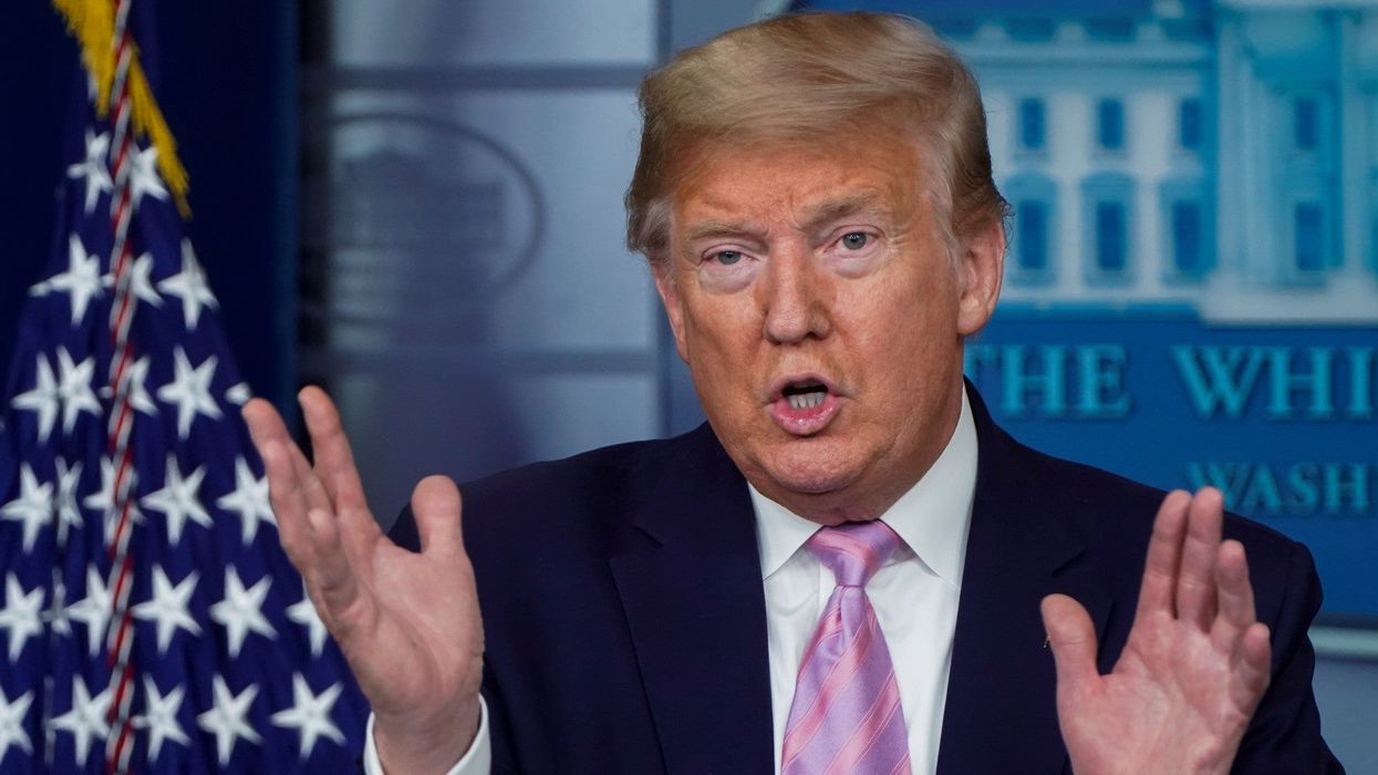 Trump confuses 'ventilators' with 'whistleblowers' during daily coronavirus briefing