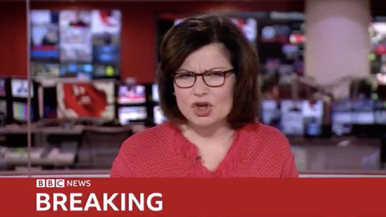 BBC newsreader left speechless over government announcement of just 30 ventilators for NHS after promising 'thousands'