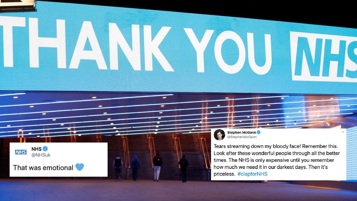 19 of the most moving reactions to the round of applause for the NHS and care workers