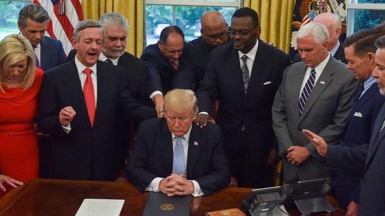 Trump's bible study teacher blames coronavirus on gay people and climate activists, saying it's 'God's wrath'