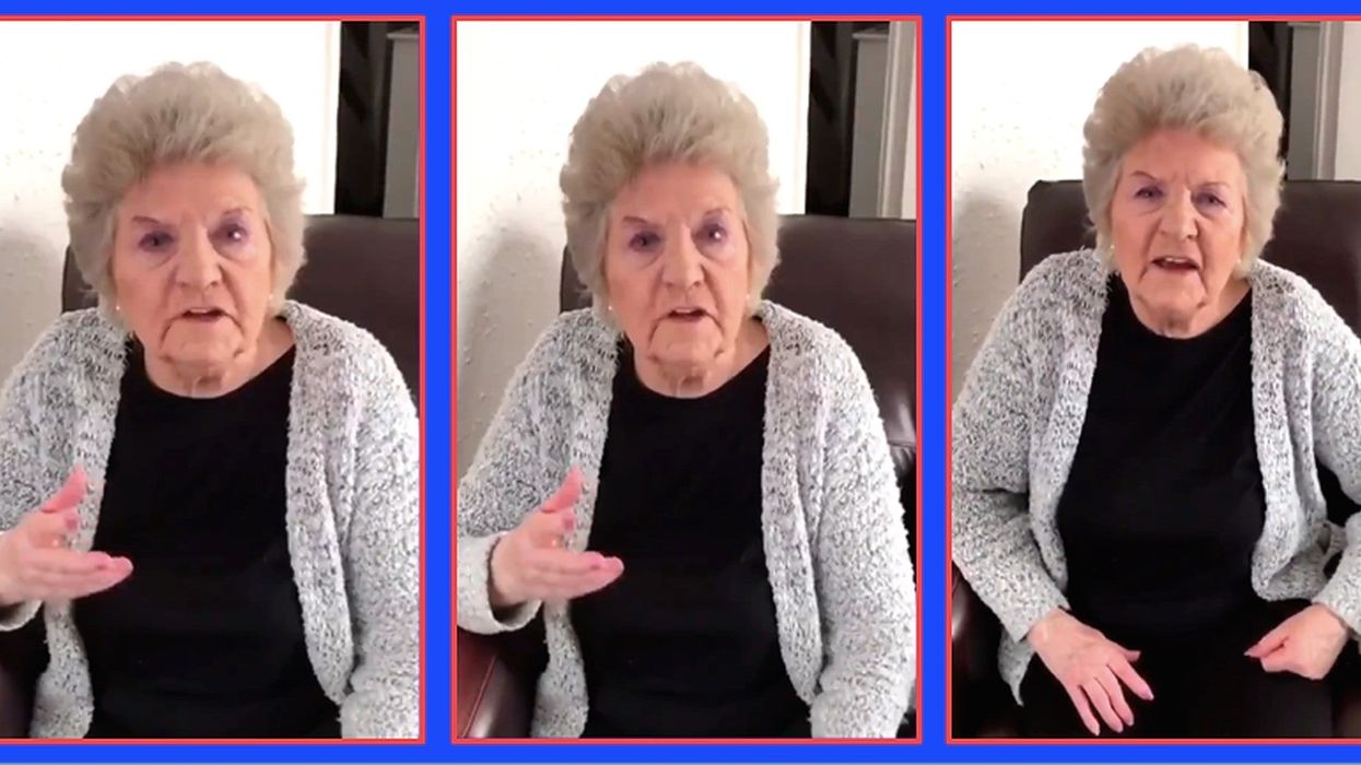 This gran's epic foul-mouthed rant about 'greedy' panic buyers has made her a national hero