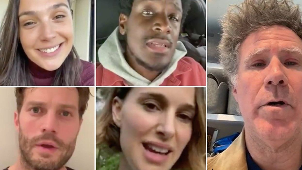 Celebrities in self-isolation are singing 'Imagine' and people are cringing more than is humanly possible