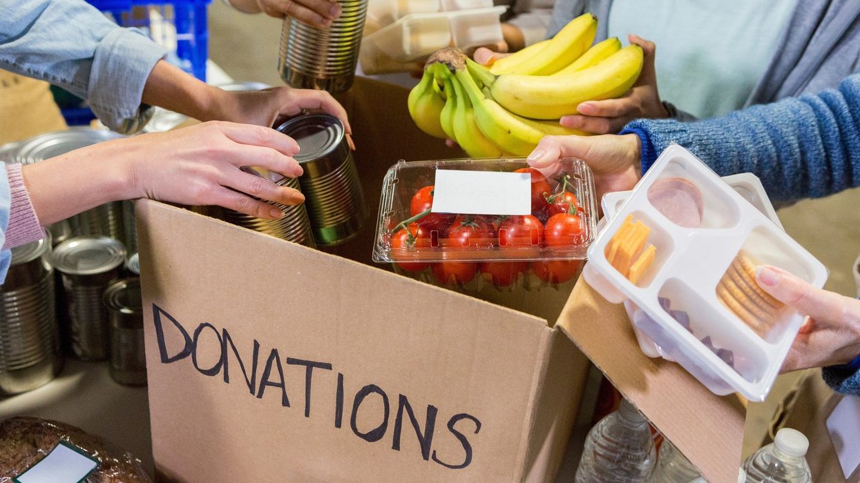 Supermarket forced to remove food bank donation stall because it kept getting raided by panic buyers