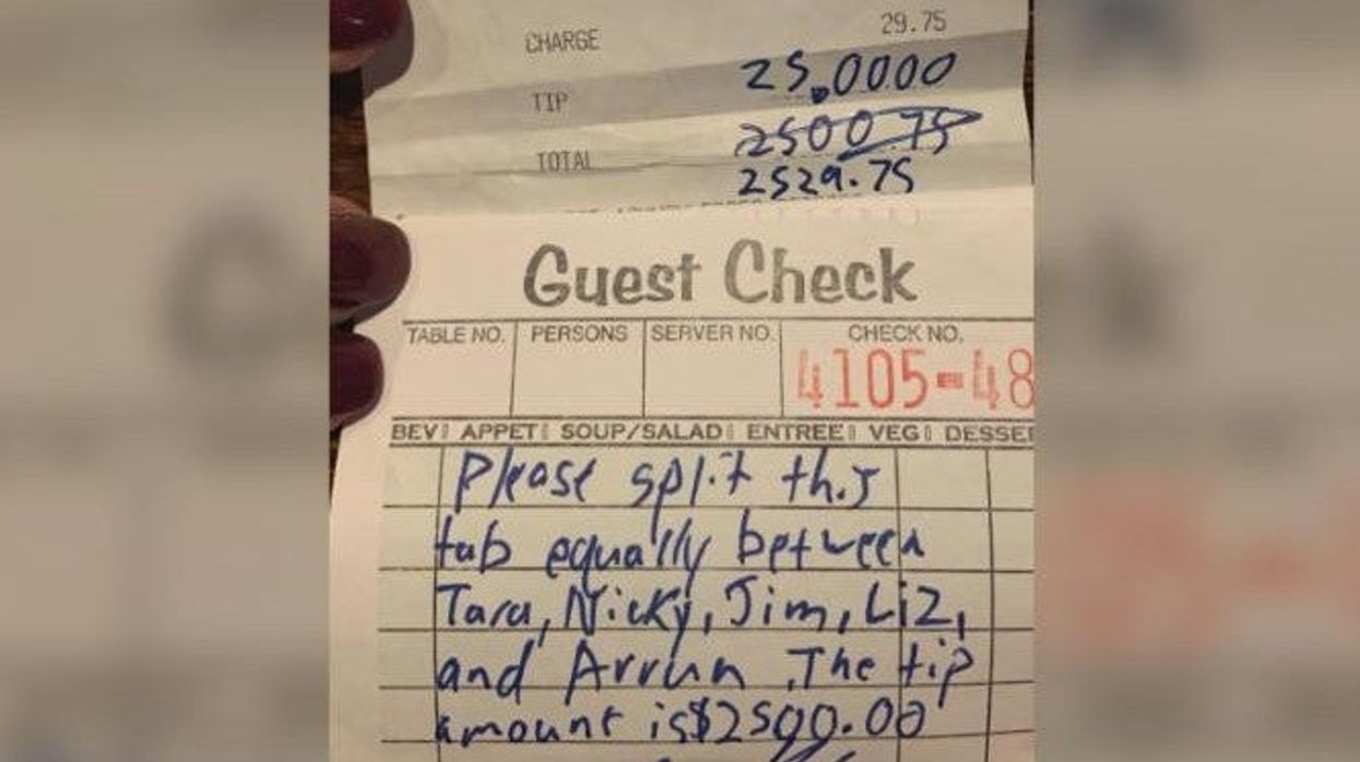 Customer leaves huge tip to bar forced to closed down due to coronavirus