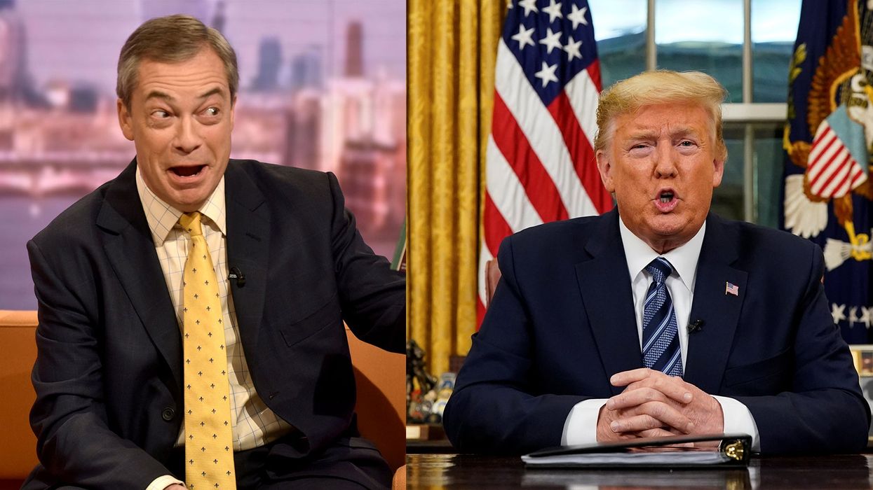 Farage thinks Brexit is the reason why Trump hasn't banned travel from the UK due to coronavirus