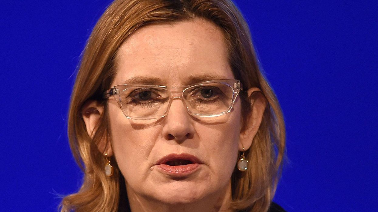 Amber Rudd lashes out after being 'no-platformed' by Oxford University for International Women's Day event