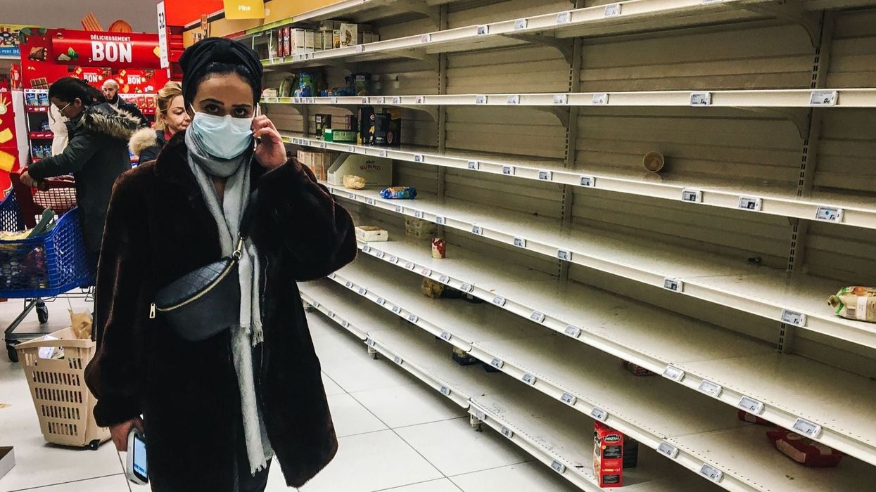 Supermarkets run out of toilet paper as coronavirus panic-buying frenzy intensifies