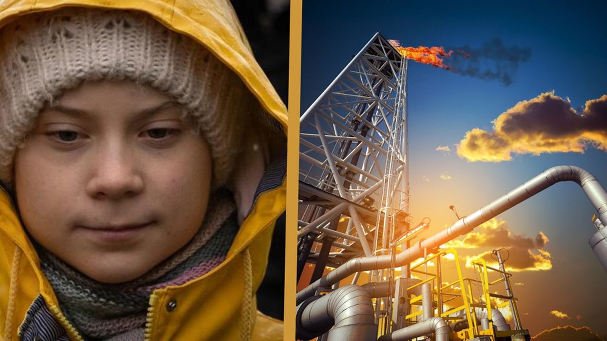 Horrifying cartoon of Greta Thunberg being sexually assaulted linked to Canadian oil company