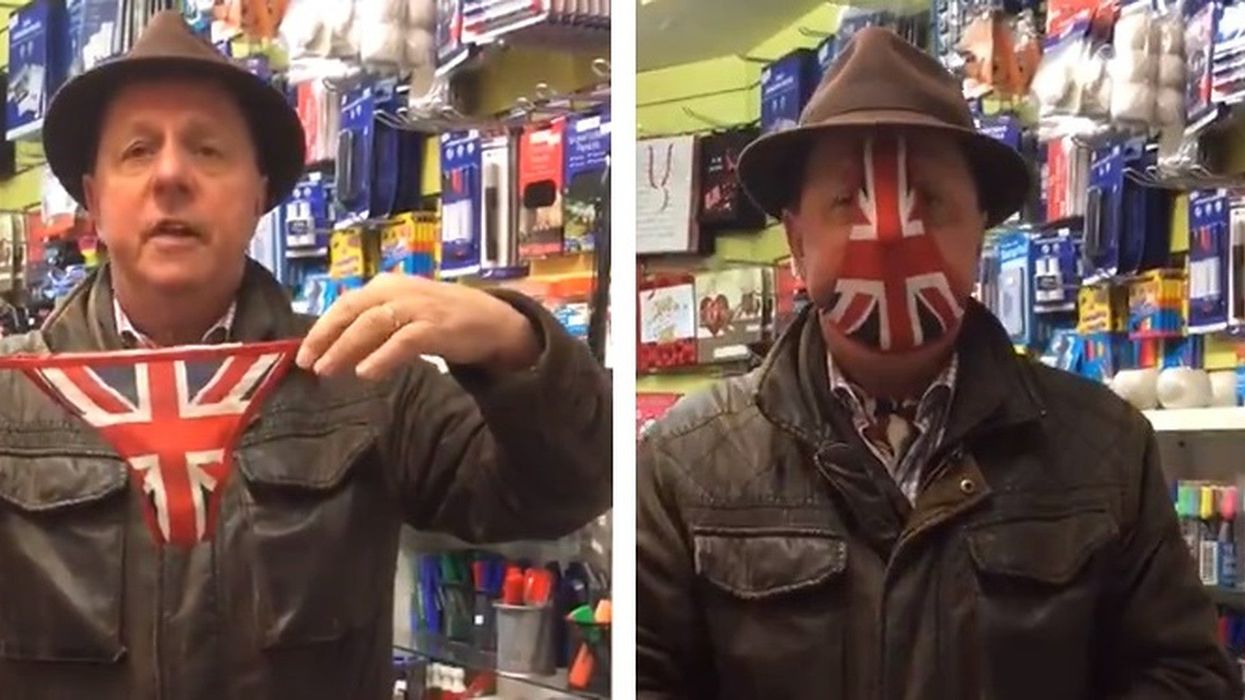 This man's 'coronavirus prevention' product (which he sells for £3) is very, very, very strange