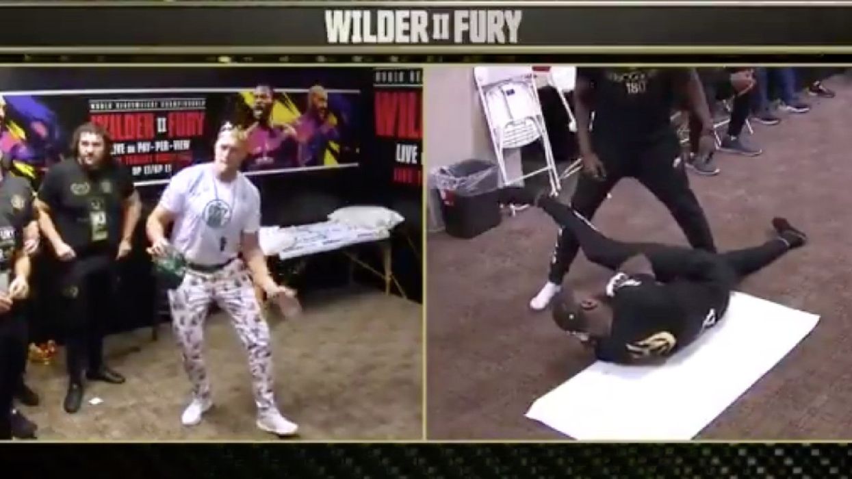 This was the best moment of Fury v Wilder and it wasn't even part of the fight